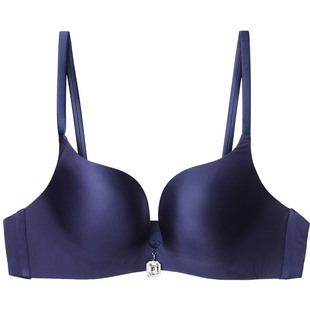 【钻饰系列】Liza cheng光面聚拢小胸文胸立体围无钢圈内衣LB0989