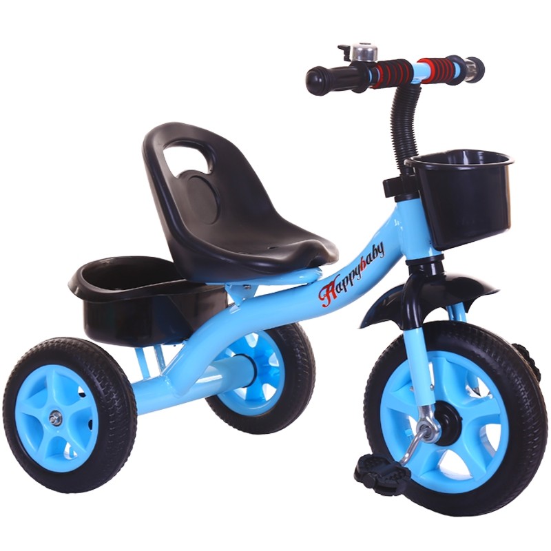 儿童三轮车脚踏车1-3-5-2-6岁大号轻便男女小孩宝宝手推车自行车