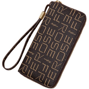 钱包女式长款大容量拉链手拿包女士2025新款爆款手机包卡包一体包