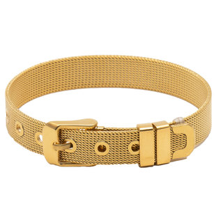 欧美马蹄扣皮带扣手链韩风网红手表式表带男女情侣可调节手镯手环