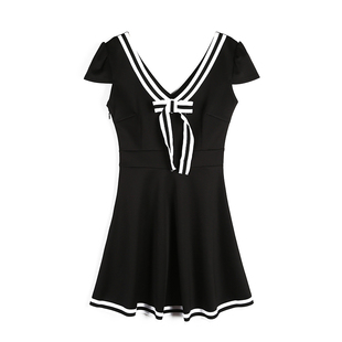 洗浴桑拿沐足技师服性感显瘦时尚连衣裙ktv夜店公主裙会所工作服