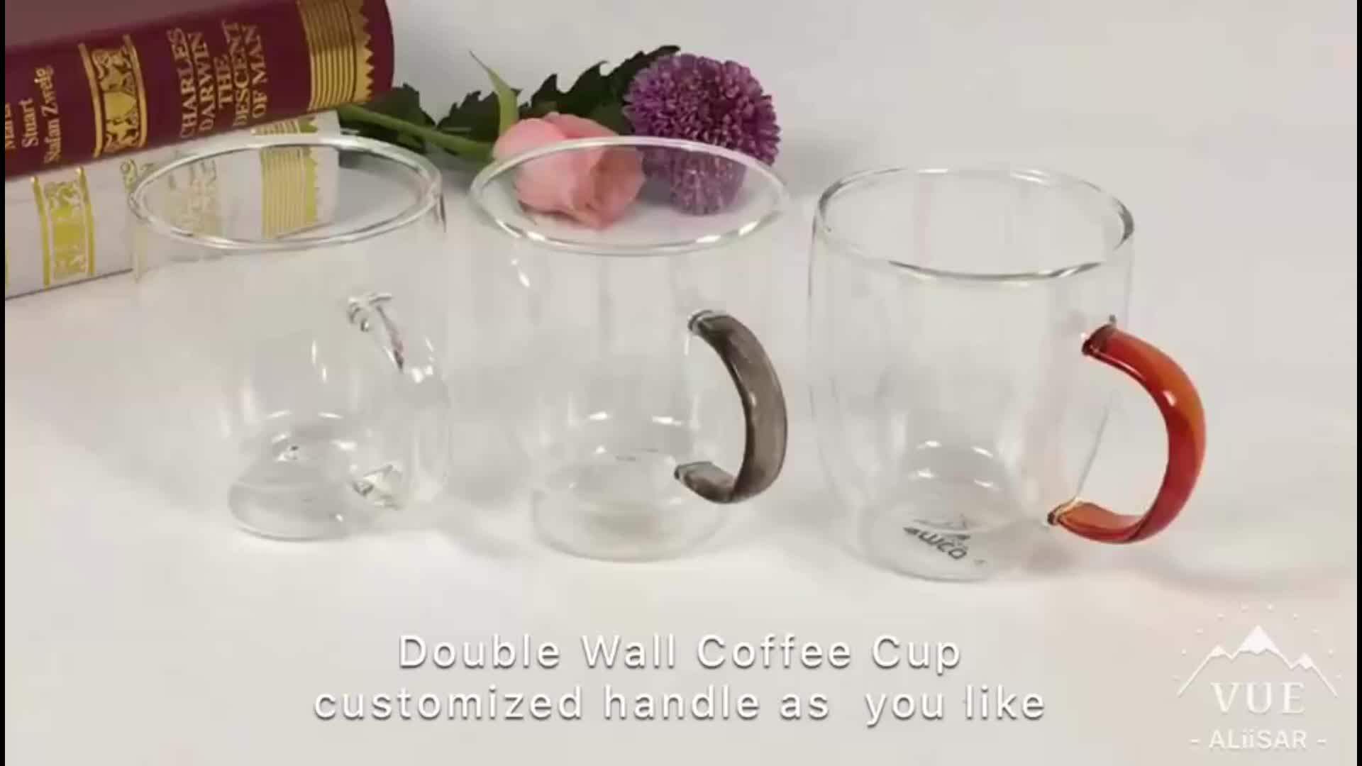 Best Selling Products Coffee Mugs Double Wall Glass Cup Coffee