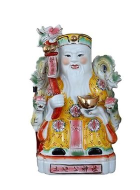 8-42奶神镇宅陶瓷地主爷