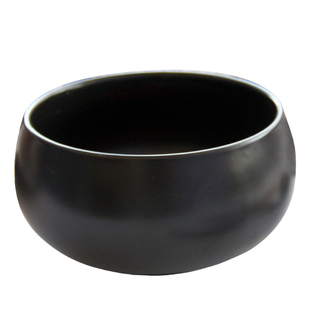 寺庙僧人碗斋菜吃饭碗居士饭碗深黑色钵盂复古佛文化釉下彩陶瓷碗