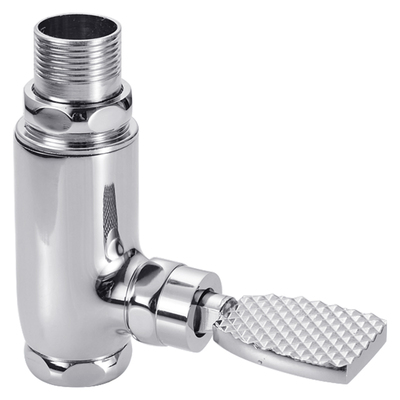 圣雪全铜大便脚踏式厕所冲水阀