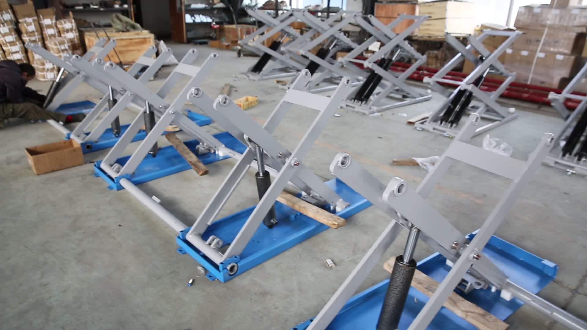 Scissor Lift Equipment For Car Maintenance Yl635b Model Buy Mid Rise