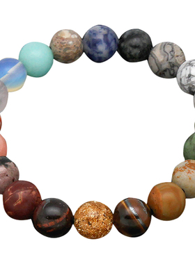 solo官方正品宇宙行星矿石手环