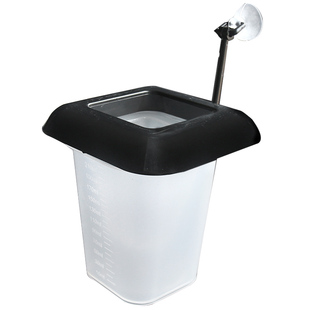 冻红虫化冻喂食杯投食圈丰年虾喂食器鱼缸喂鱼神器防飘散悬浮大号