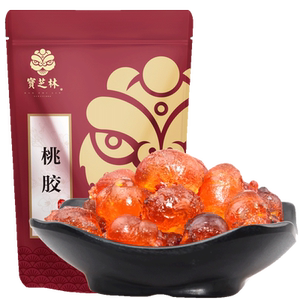 宝芝林天然野生植物桃胶250g