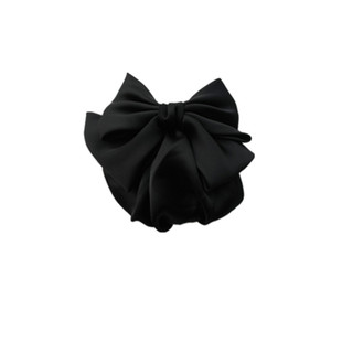 头发细网兜 韩国大蝴蝶结 优雅布兜空姐护士酒店工作发饰发网发带