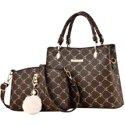 单肩子母包百搭时尚女包