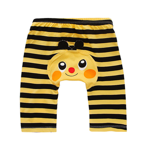 春夏女宝宝大屁屁裤中小男童纯棉哈伦裤婴幼儿夏季薄款打底裤PP裤