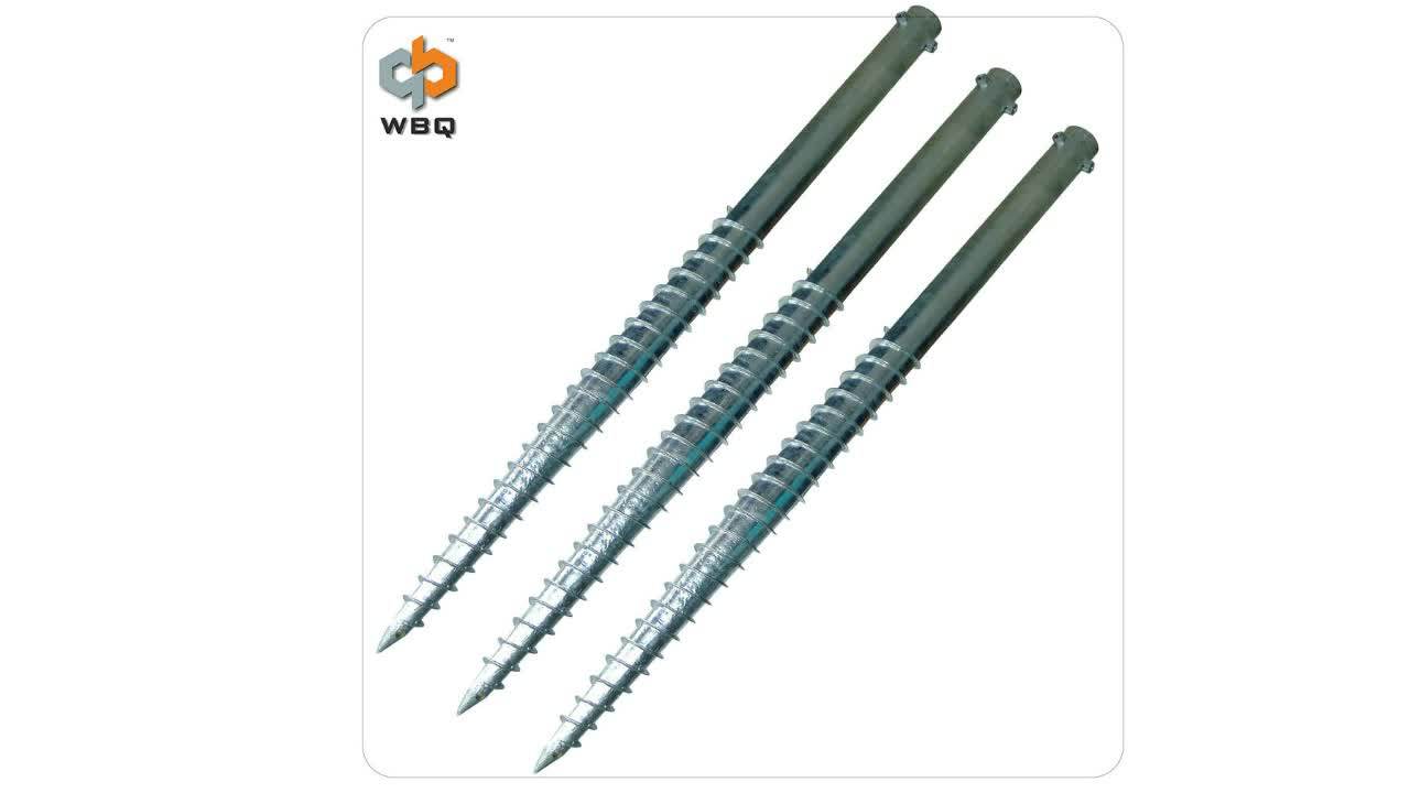 Helix Ground Screw Anchor Rod Buy Ground Anchor Rod,Ground Screw Anchor,Helix Screw Anchor Rod