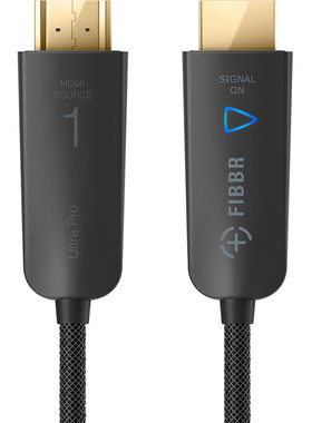 FIBBR菲伯尔HDMI2.0版4K高清线电脑电视视频线光纤线5米/10米15米