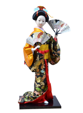 工艺日式风摆件礼物人形家居装饰