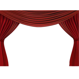 定做天鹅绒面料会议阻燃舞台幕布遥控包邮礼堂电动幕布材质幕轨道