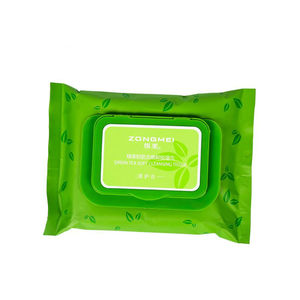 澜庭集纵美绿茶轻肌无痕卸妆湿巾一次性眼妆唇妆脸部便携卸妆湿巾