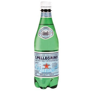 意大利进口 San Pellegrino圣培露含气天然矿泉水500ml*24瓶