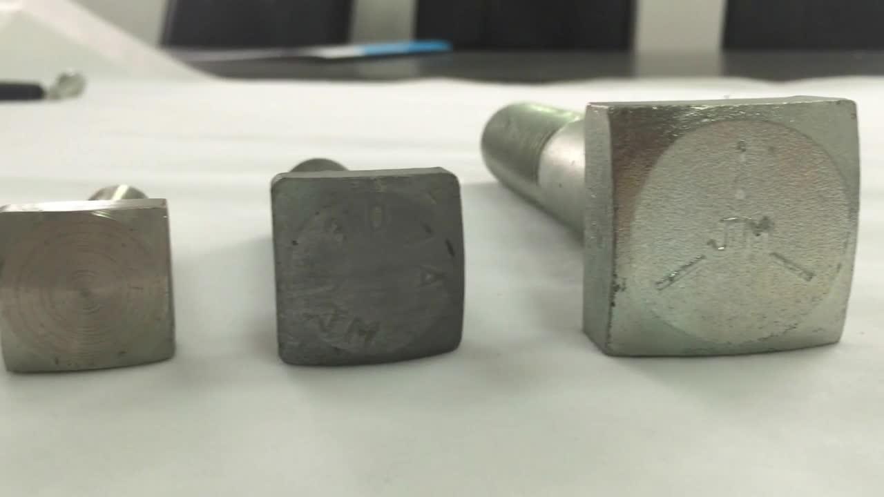 Sae J429 Grade 5 Square Head Machine Bolts Nuts Buy Square Bolts With