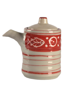 日式风陶瓷酱油壶新品