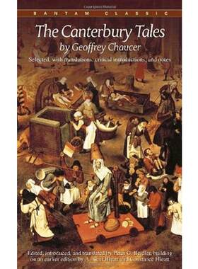【中商原版】坎特伯雷故事 英文原版 小说 The Canterbury Tales 乔叟 Geoffrey Chaucer 韵事体故事集 经典文学