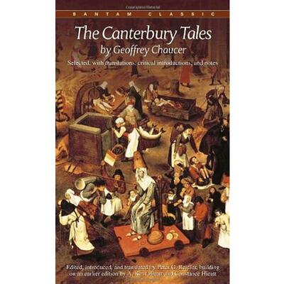 【中商原版】坎特伯雷故事 英文原版 小说 The Canterbury Tales 乔叟 Geoffrey Chaucer 韵事体故事集 经典文学