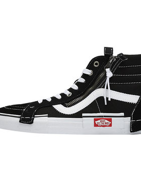 vanssk8cap黑白解构男女鞋女鞋
