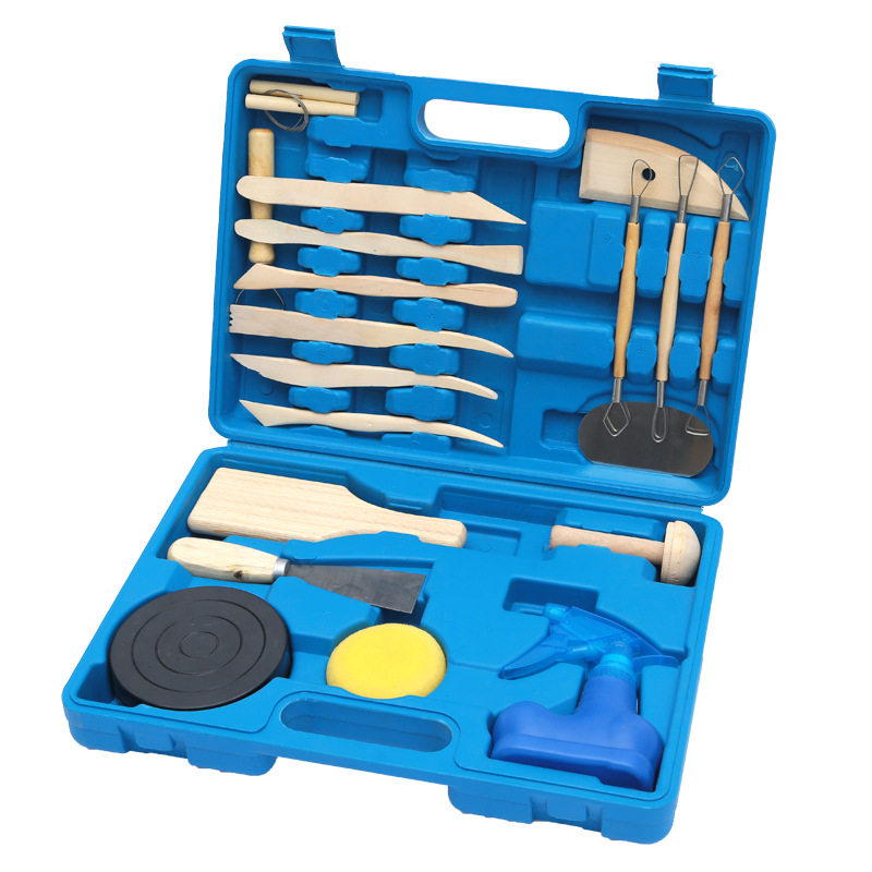 学生手工diy陶艺工具套装
