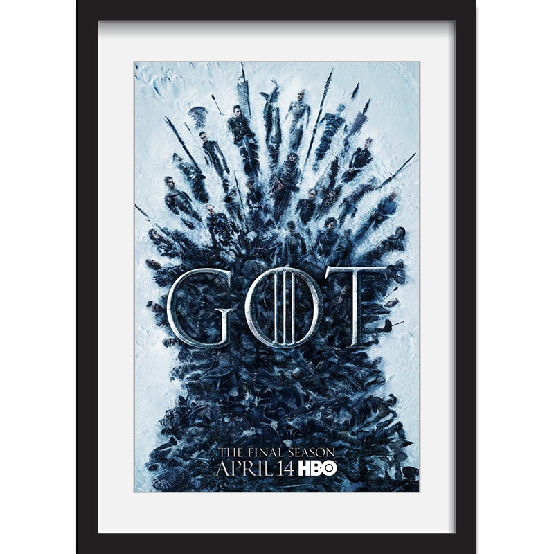 HBO美剧周边海报挂画权力的游戏第八季 Game of Thrones Season 8