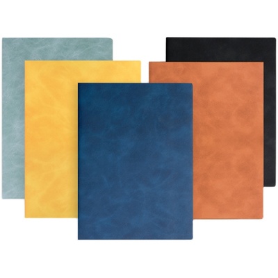 笔记本a5本子可定制黑色可印logo