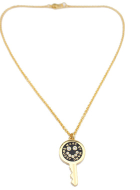 现货marc欧美小众设计女笑脸项链