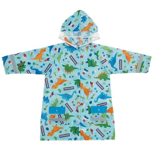 100-125cm|日本skater幼儿童卡通恐龙独角兽kitty公主雨衣披3-7岁