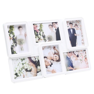 韩式组合连体相框六宫格摆台冲洗照片五格照片儿童宝宝塑料相架