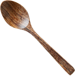 实木勺子长柄汤匙小木勺餐具宝宝吃饭调羹调料家用蜂蜜勺和风日式