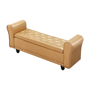 多功能换鞋凳储物长条凳试鞋凳服装店沙发凳收纳床尾凳试衣间凳子