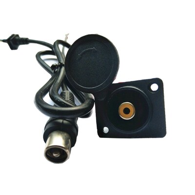 音频插头莲花头充电口