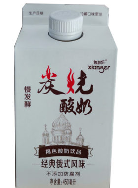 450ml*12香格尔发酵包邮炭烧酸奶