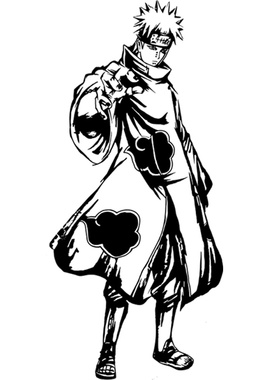 卡通动漫画风人物宿舍背景墙贴