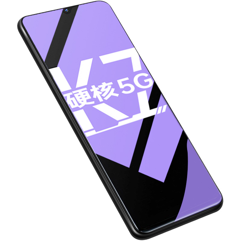 适用oppok7钢化膜k7x手机全屏覆盖oppo全包opook护眼opk抗蓝光opp0pp0保护oopok7高清opopk玻璃贴膜opppk