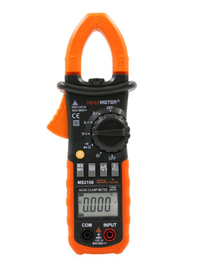 华谊PM2108A数字钳形表交直流电流表600A浪流电流测量钳流表万用