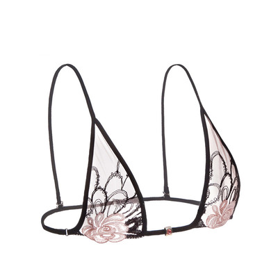 bralette法式花朵蕾丝内衣文胸