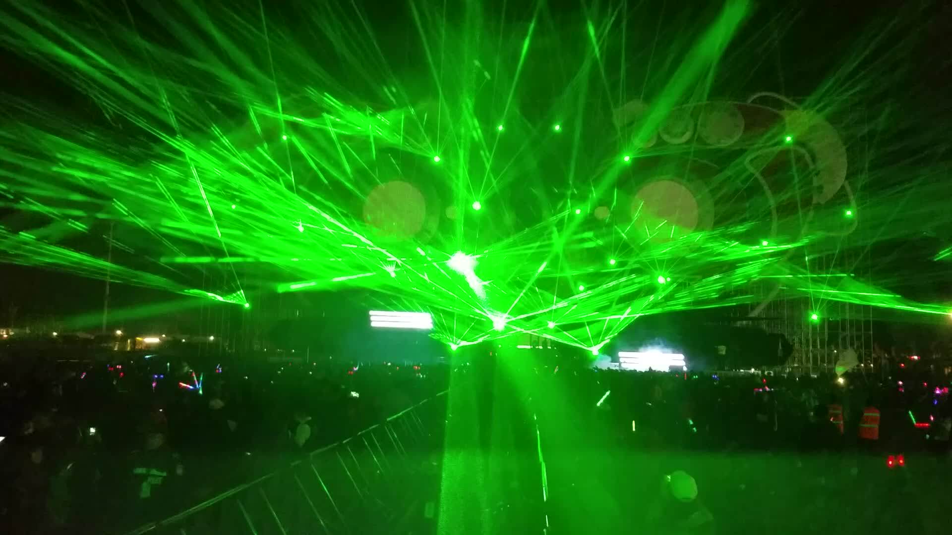 20w Green Animation Laser Light G520 Outdoor Beam Green Laser Projector