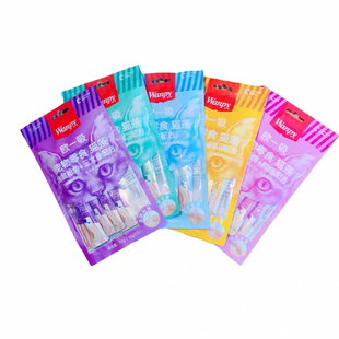 【美尼蜗】wanpy顽皮猫条欧一吸增肥发腮幼猫妙鲜湿粮包零食5支