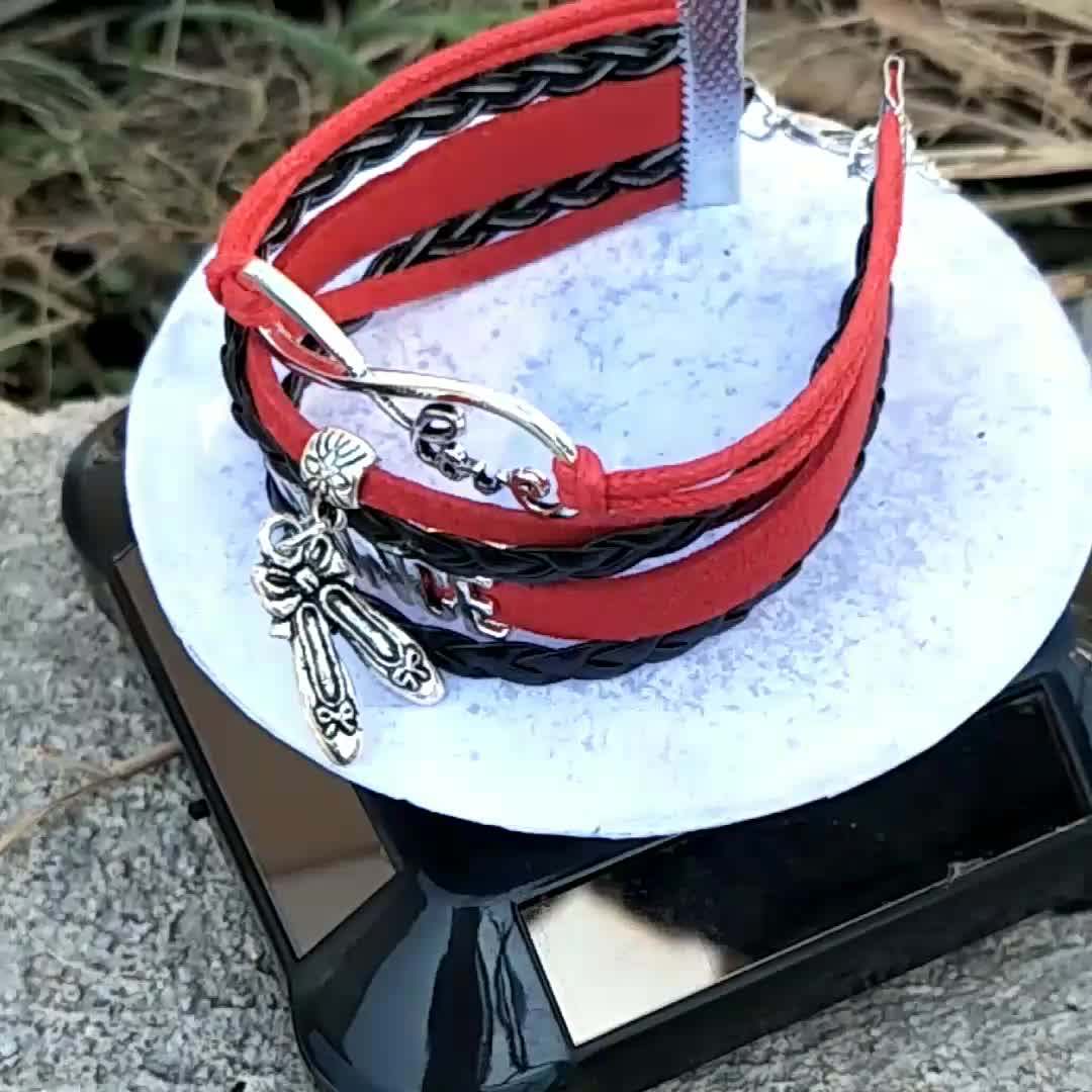 Infinite Love Woven Scorpio Handmade Charms Bracelet Zodiac Wristband Bracelets Buy Leather