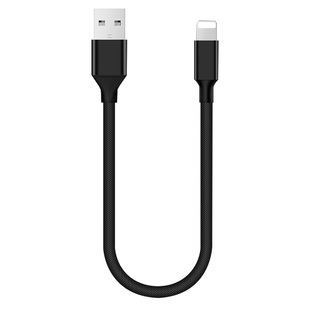 适用苹果数据线短便携超短款快充iphone6s手机充电宝用线7plus/8p