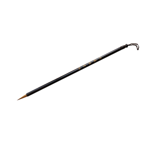 纯尾狼毫小楷书法毛笔伏羲班定制文房四宝紫檀木杆描红抄经专用