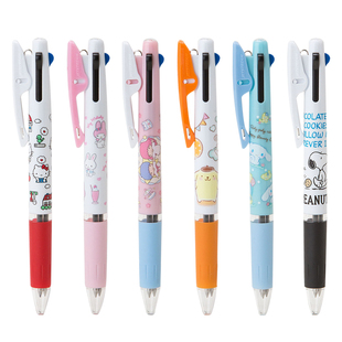 日本三菱JETSTREAM超顺滑3色圆珠笔0.5mm 迪士尼限定HOBO特典同款