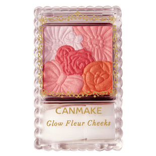 CANMAKE井田花瓣腮红哑光日本多色胭脂盘新款腮红盘正品高光南瓜