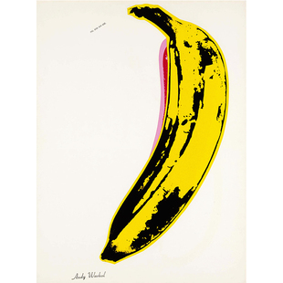 波普香蕉 安迪沃霍尔印刷喷绘仿制油画客厅卧室沙发背景墙装饰画