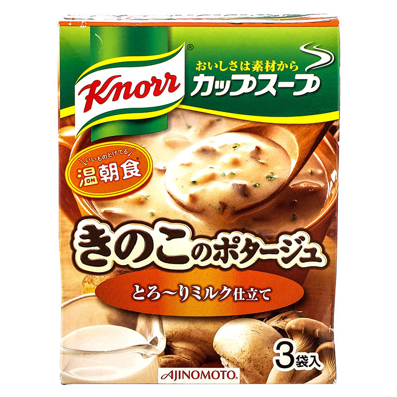 日本进口味之素奶油蘑菇速食汤